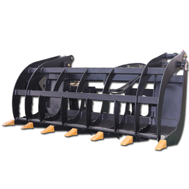 Skid Steer Rake Grapple for Sale RAY SKID STEER